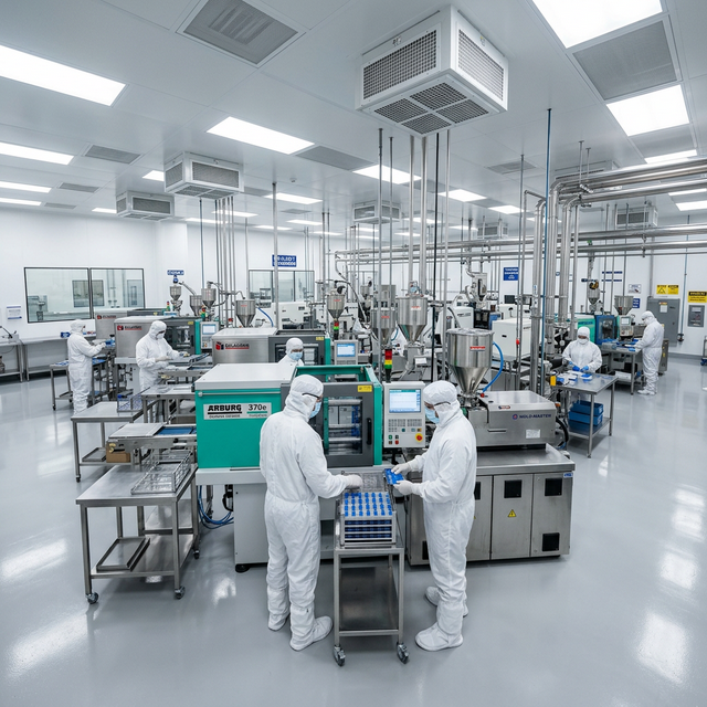 Cleanroom manufacturing facility